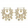 Boucles d'oreilles Savoyardes Santana Niglo Gitane Or Diamant  IM#23485