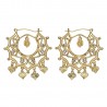 Santana Niglo Gitane Pendientes de oro con diamantes de Saboya IM#23485