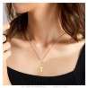 Long Necklace Y Pendant Glamour Rose Gold  IM#23507