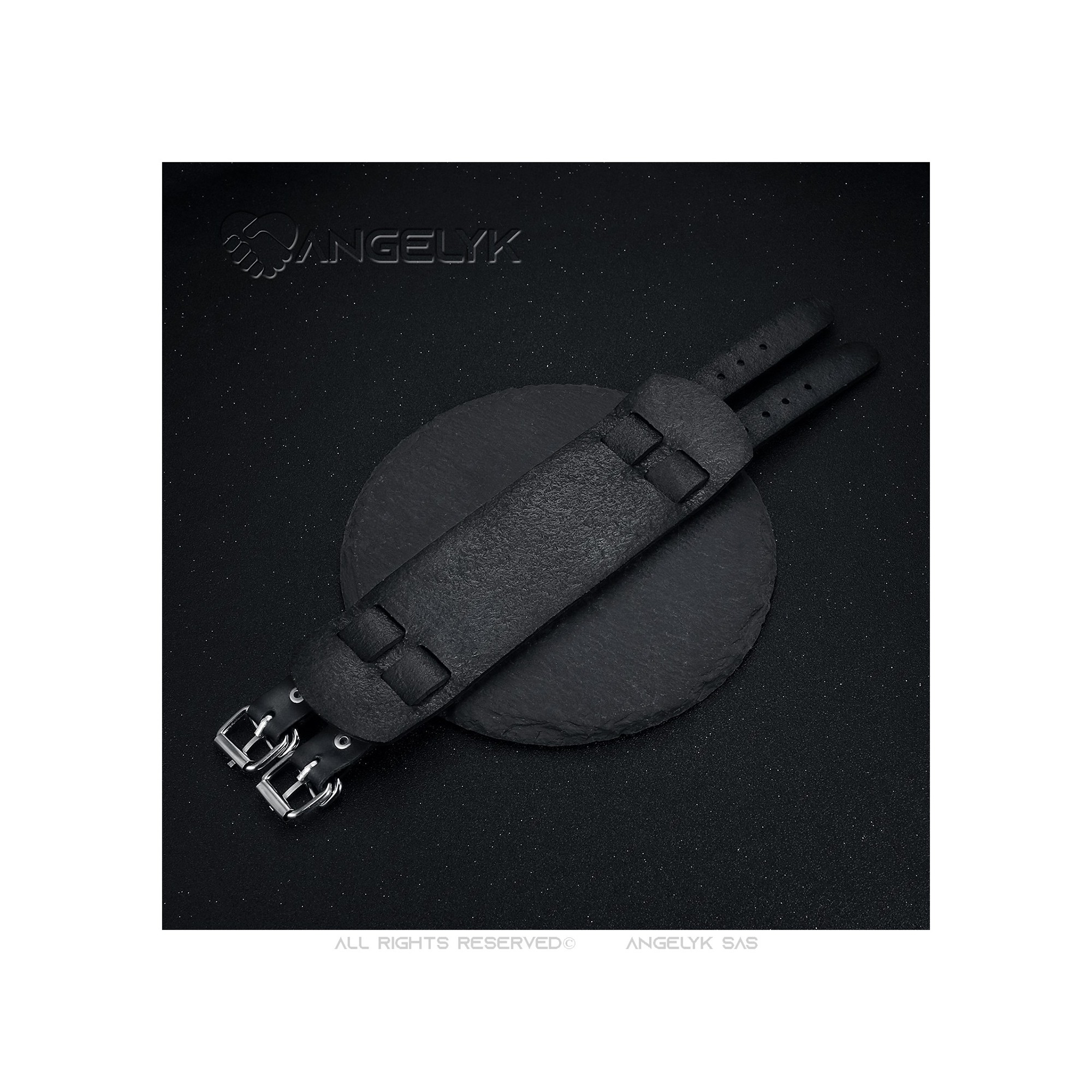 ●DOFFJASON● KING ROPE LEATHER BRACELET BLACK DJ24SSEBR007B MUSINSA | DOFFJASON Kink rope leather bracelet BLACK