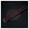 Bracelet of Strength Brown Leather Double  IM#23562