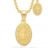 Saint Benedict Women's Gold Stainless Steel Pendant IM#23670