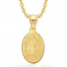 Saint Benedict Women's Gold Stainless Steel Pendant IM#23671