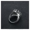 Men's Biker Ring Motorcycle Chain Skull Templar Stainless Steel IM#23798