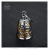 Motorcycle Bell Mocy Bell Eagle Live to Ride Stainless Steel Silver Gold IM#23886