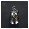 Motorcycle Bell Mocy Bell Lady Rider Stainless Steel Silver Gold IM#23898