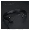 Chiave piatta Bracciale in acciaio inox nero Biker meccanico IM#24069