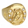 Hufeisenring Diamant Camargue Voyageur Stahl Gold   IM#24251