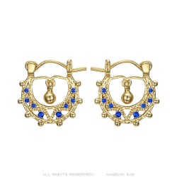 Savoiardo Baby 15 mm Creole Blu Zaffiro Oro  IM#24272