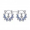 Savoyardes Bébé 15mm Créoles Diamant  IM#24289