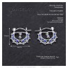 Savoyardes Bébé 15mm Créoles Diamant  IM#24292