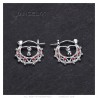 Savoyardes Bébé 15mm Créoles Diamant  IM#24309