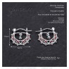 Savoyardes Bébé 15mm Créoles Diamant  IM#24310