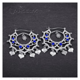 Savoyardes Bijou Gitan Femme Argent Modèle Indra  IM#24345