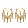 Earrings Savoyardes Model Perla Diamond Gold IM#24373