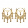 Pendientes Savoyardes Modelo Perla Diamante Oro IM#24373