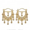 Boucles d'oreilles Savoyardes Modèle Perla Diamant Or  IM#24374