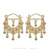 Orecchini Savoyardes Modello Perla Diamante Oro IM#24374