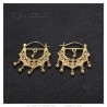 Earrings Savoyardes Model Perla Diamond Gold IM#24375