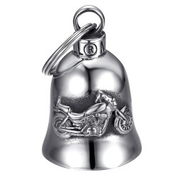 Campana per moto Campana Mocy in acciaio inox argento IM#24393