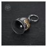 Motorcycle Bell Mocy Bell Bécane Stainless Steel Gold IM#24400