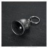Mocy Bell V Twin Motor Motorcycle Bell Stainless Steel Silver IM#24414
