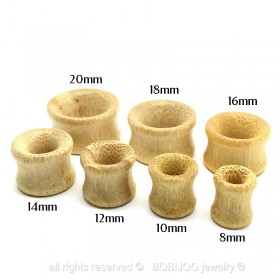 PIP0015 BOBIJOO Jewelry Plug-Spreizer-Extender-Holz-Camel