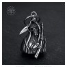 Campanello per moto Mocy Bell Grim Reaper in acciaio inossidabile argento IM#24857
