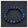 Echtes Lapislazuli-Armband, 10 mm, 3 Größen, Mann und Frau, IM#24904