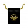 Campana porta fortuna Moto 316L Acciaio Croce di cavaliere dell'ordine dei Templari  IM#25793
