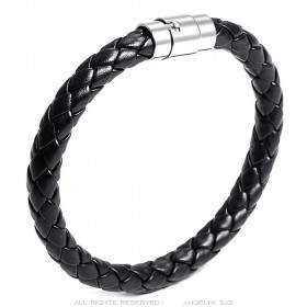 Bracciale Intrecciato In Pelle Uomo Donna  IM#25796