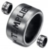 Bague templier chevalier croix Anneau 14m Acier inoxydable  IM#25816