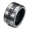 Bague templier chevalier croix Anneau 14m Acier inoxydable  IM#25817