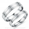 AL0033 BOBIJOO Jewelry Alliance Choice Of Stainless Steel, Zirconium Brushed