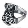 Anillo vikingo Martillo de Thor Mjöllnir Hombre Acero inoxidable IM#26037