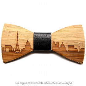 Pajarita de madera París Francia IM#26073