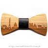 Wooden bow tie Paris France IM#26073