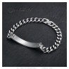 Freemason Pavé Curb Bracelet 21cm 8mm Stainless Steel IM#26331