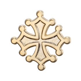 Pin's épinglette croix occitane Or  IM#26404