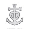 Pin's épinglette croix de Camargue des Guardians Argent  IM#26437