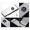 Freemason money clip Silver stainless steel IM#26444
