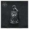 Campanello per moto Mocy Bell Ride to Live Skull HD Acciaio inossidabile vintage IM#26540