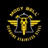 Motorradklingel Mocy Bell Feuerwehrhelm F1 Edelstahl IM#26579