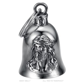 Motorcycle bell Mocy Bell Jesus Christ Stainless steel IM#26581