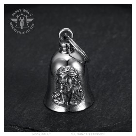 Motorcycle bell Mocy Bell Jesus Christ Stainless steel IM#26582