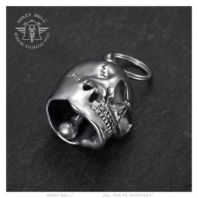 Motorcycle bell Mocy Bell Skull Skeleton Stainless steel IM#26589