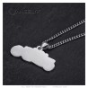 Pendentif Trike Moto 3 roues Acier inoxydable 316l Argent Chaîne 60cm  IM#26625