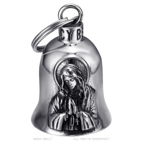 Motorcycle bell Mocy Bell Holy Virgin Mary Stainless steel IM#26688
