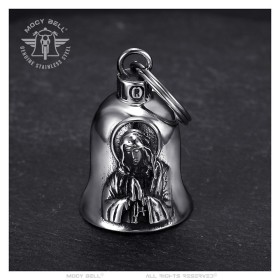 Campanello per moto Mocy Bell Holy Virgin Mary Acciaio inossidabile IM#26689