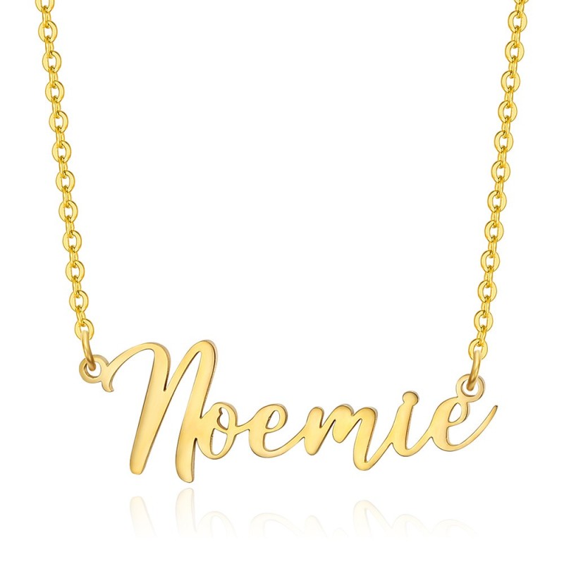 Collier prénom Femme Acier inoxydable Plaqué Or au choix IM#26746 Collier prénom Femme Acier inoxydable Plaqué Or au choix IM#26746